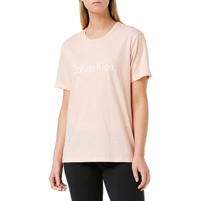 Dámské Tričko s krátkým rukávem QS6105E-FAL - Calvin Klein L Dámské Tričko s krátkým rukávem QS6105E-FAL - Calvin Klein L
