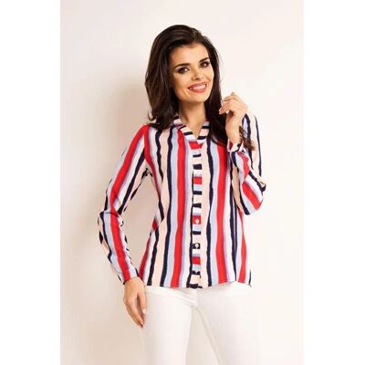 Dámská košile A 170 Lila Stripes - Awama vícebarevná M Dámská košile A 170 Lila Stripes - Awama vícebarevná M