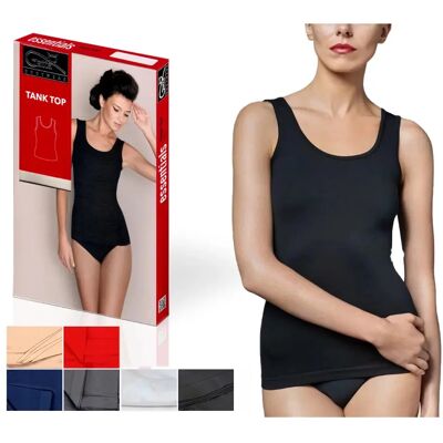 Dámské tílko Essentials Tank Top 2786S Tmavě modrá - Gatta tmavě modrá M Dámské tílko Essentials Tank Top 2786S Tmavě modrá - Gatta tmavě modrá M