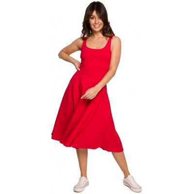 Šaty B218 - BeWear XL tyrkys Šaty B218 - BeWear XL tyrkys