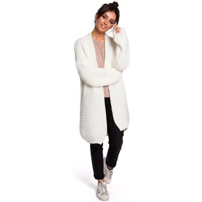 Dámský svetr BK037 - BeWear S/M ecru Dámský svetr BK037 - BeWear S/M ecru