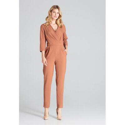 Dámský overal M672 Figl XL Hnědá Dámský overal M672 Figl XL Hnědá