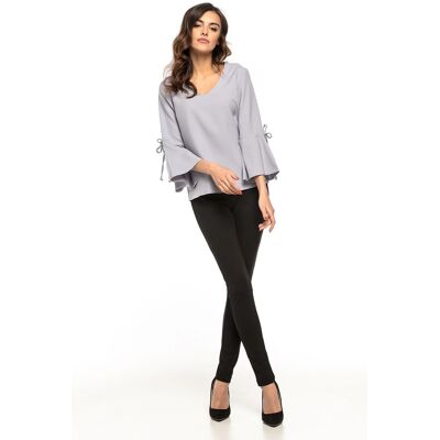 Dámská halenka T274/8 šedá - Tessita šedá 46 Dámská halenka T274/8 šedá - Tessita šedá 46