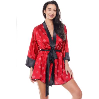 Krásný župan Aster robe red - Anais XS Krásný župan Aster robe red - Anais XS