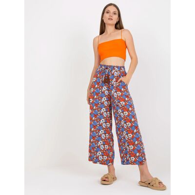 Dámské kalhoty D73781M62237A hnědé - Sublevel S Dámské kalhoty D73781M62237A hnědé - Sublevel S