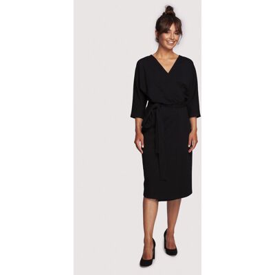 Dámské šaty B241 černé - BeWear L Dámské šaty B241 černé - BeWear L