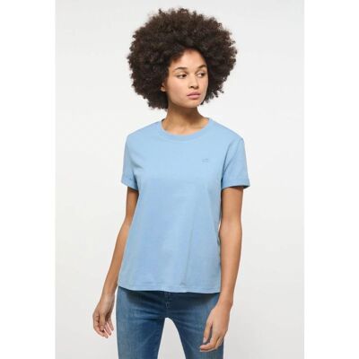 Dámské tričko Alina C Tee 1013387 5124 Jeans modrá - Mustang XL Modrá Dámské tričko Alina C Tee 1013387 5124 Jeans modrá - Mustang XL Modrá