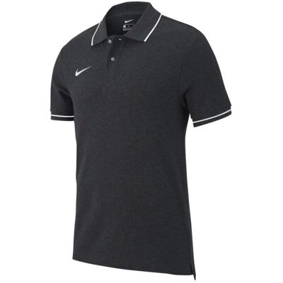 Dětské tričko Y Polo Team Club 19 SS model 17995478 tm.šedá M - NIKE Dětské tričko Y Polo Team Club 19 SS model 17995478 tm.šedá M - NIKE