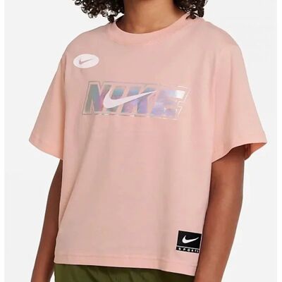 Dívčí tričko Sportswear Jr DX1724 800 - Nike 150-156 Dívčí tričko Sportswear Jr DX1724 800 - Nike 150-156