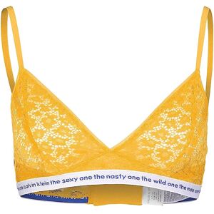 Dámská nevyztužená podprsenka Unlined Triangle QF5196E-YHC - Calvin Klein M Dámská nevyztužená podprsenka Unlined Triangle QF5196E-YHC - Calvin Klein M