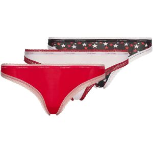 Dámské kalhotky Bottoms Up Refresh 3Pack QD3804E-W4Z - Calvin Klein S Dámské kalhotky Bottoms Up Refresh 3Pack QD3804E-W4Z - Calvin Klein S