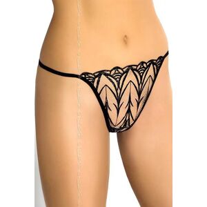 Dámská Tanga V-5008 Lily - Axami béžovo-černá XL Dámská Tanga V-5008 Lily - Axami béžovo-černá XL