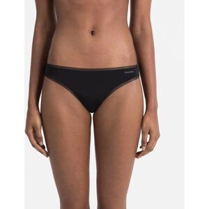 Tanga QF1666E-001 černá - Calvin Klein černá L Tanga QF1666E-001 černá - Calvin Klein černá L