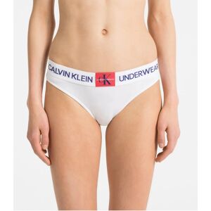 Dámské kalhotky QF4994E - Calvin Klein bílá XS Dámské kalhotky QF4994E - Calvin Klein bílá XS