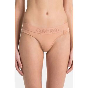 Dámské tanga QF4942E-YUT tělová - Calvin Klein tělová XS Dámské tanga QF4942E-YUT tělová - Calvin Klein tělová XS