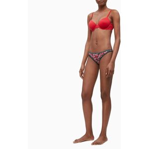 Kalhotky D3447E-YTU zelenočervená - Calvin Klein zeleno-červená XS Kalhotky D3447E-YTU zelenočervená - Calvin Klein zeleno-červená XS