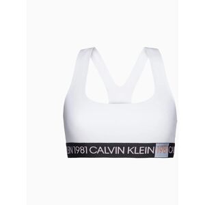 Podprsenka bez kostice QF5577E-100 bílá - Calvin Klein bílá XS Podprsenka bez kostice QF5577E-100 bílá - Calvin Klein bílá XS