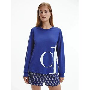 Calvin Monogram tričko na spaní - QS6573E - C8Q - Tmavě modrá L tm.Modrá Calvin Monogram tričko na spaní - QS6573E - C8Q - Tmavě modrá L tm.Modrá
