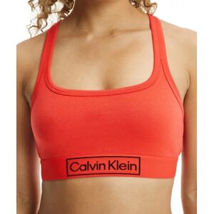 Sportovní bralette Heritage - QF6768E XM9 - červenooranžová - Calvin Klein S červeno-oranžová Sportovní bralette Heritage - QF6768E XM9 - červenooranžová - Calvin Klein S červeno-oranžová