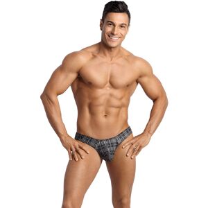 Pánská tanga Balance string - Anais XXXL šedá Pánská tanga Balance string - Anais XXXL šedá