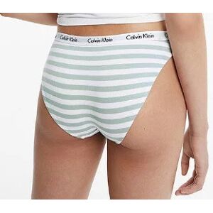 Dámské kalhotky D1618E 5XD bílá/zelená - Calvin Klein bílo-zelená S Dámské kalhotky D1618E 5XD bílá/zelená - Calvin Klein bílo-zelená S