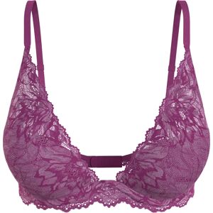 Dámské podprsenka LIGHTLY LINED PLUNGE 000QF6396EVID fialová - Calvin Klein 75C Dámské podprsenka LIGHTLY LINED PLUNGE 000QF6396EVID fialová - Calvin Klein 75C