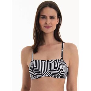 Dámská plavková podprsenka Bella Top Bikini 8824-1 Černá - Anita RosaFaia černo - bílá 38H Dámská plavková podprsenka Bella Top Bikini 8824-1 Černá - Anita RosaFaia černo - bílá 38H