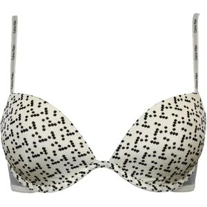 Podprsenka F3806E-Calvin Klein smetanová s černou 70B Podprsenka F3806E-Calvin Klein smetanová s černou 70B
