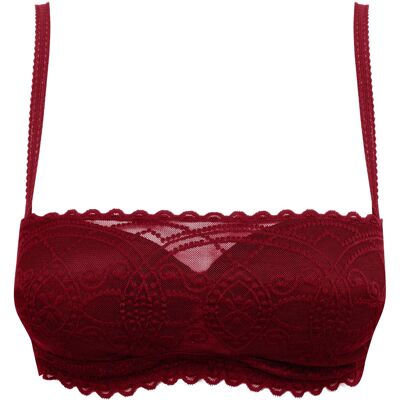 Dámská vyztužená podprsenka Bandeau Bra 50636-7 - Selmark 75B Dámská vyztužená podprsenka Bandeau Bra 50636-7 - Selmark 75B