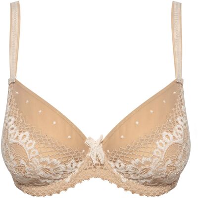 Dámská nevyztužená podprsenka Basic Wire Bra 40611-005 - Selmark 80C Dámská nevyztužená podprsenka Basic Wire Bra 40611-005 - Selmark 80C