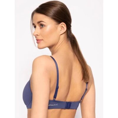 Giorgio Armani Podprsenka bez kostic 164001 0P284 15434 tmavěmodrá - Emporio Armani tmavě modrá 75B Giorgio Armani Podprsenka bez kostic 164001 0P284 15434 tmavěmodrá - Emporio Armani tmavě modrá 75B