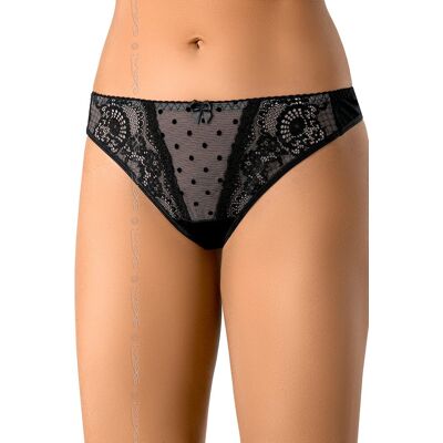 Dámské tanga V-7678 - Axami černá M-38 Dámské tanga V-7678 - Axami černá M-38