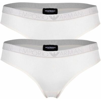 Giorgio Armani Dámské kalhotky 2PACK 163334 3F223 09210 ecru - Emporio Armani M Giorgio Armani Dámské kalhotky 2PACK 163334 3F223 09210 ecru - Emporio Armani M