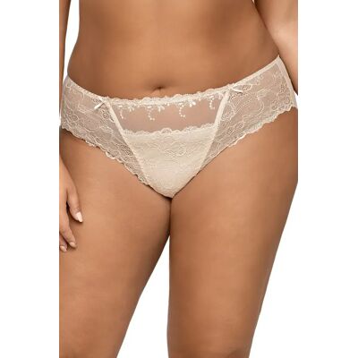 Ava Dámské kalhotky string AV 1030/S Béžová XL Ava Dámské kalhotky string AV 1030/S Béžová XL