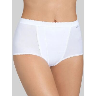 Dámské kalhotky Sloggi Control Maxi bílé WHITE 44 Dámské kalhotky Sloggi Control Maxi bílé WHITE 44