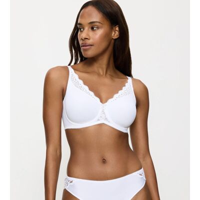 AMOURETTE – Minimizer s krajkou a LYCRA® pro tvar a pohodlí Triumph WHITE 85D AMOURETTE – Minimizer s krajkou a LYCRA® pro tvar a pohodlí Triumph WHITE 85D
