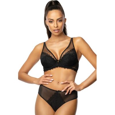 Mat M-0198/11 Estelle push-up podprsenka Černá 65E Mat M-0198/11 Estelle push-up podprsenka Černá 65E