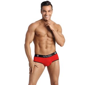Pánské boxerky otevřené Soul jock bikini - Anais XL červená Pánské boxerky otevřené Soul jock bikini - Anais XL červená