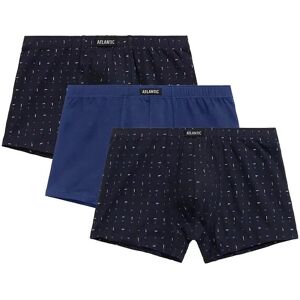 Pánské boxerky 3MH-194 A'3 S-2XL tmavě modré - Atlantic M Pánské boxerky 3MH-194 A'3 S-2XL tmavě modré - Atlantic M