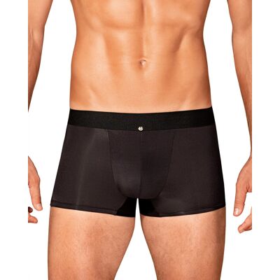 Pánské slipy Boldero boxer shorts black - Obsessive černá S/M Pánské slipy Boldero boxer shorts black - Obsessive černá S/M