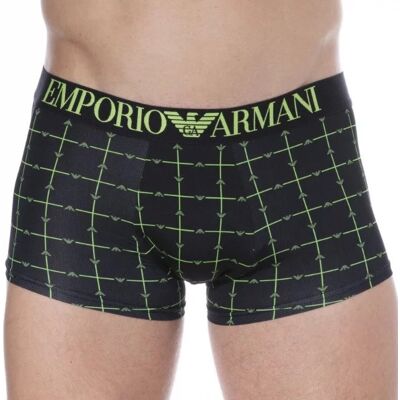 Giorgio Armani Pánské boxerky 111290 2F535 17721 černá - Emporio Armani černá vzor M Giorgio Armani Pánské boxerky 111290 2F535 17721 černá - Emporio Armani černá vzor M