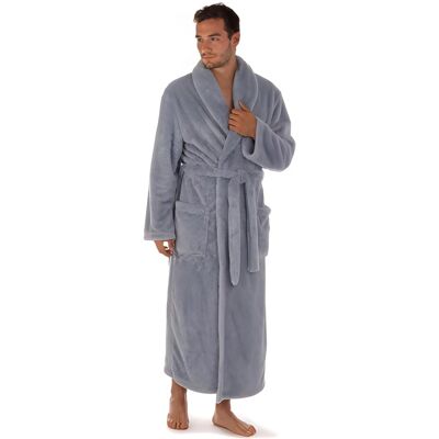 Unisex župan Lilly a JACK extra se šálovým límcem - 2120 5456 modrošedá - Vestis 152 Unisex župan Lilly a JACK extra se šálovým límcem - 2120 5456 modrošedá - Vestis 152
