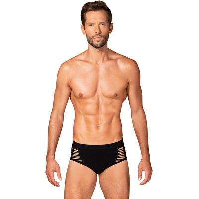 Pánské slipy M101 briefs - Obsessive černá S/M/L Pánské slipy M101 briefs - Obsessive černá S/M/L