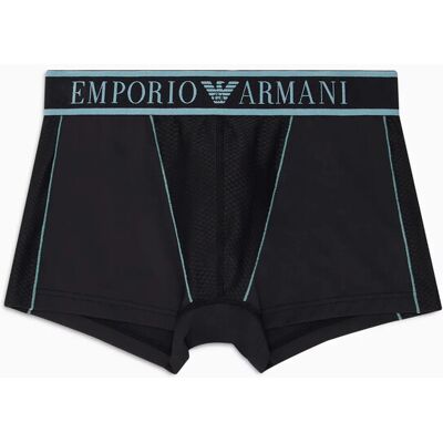 Giorgio Armani Pánské boxerky 112043 3F532 00020 černé - Emporio Armani XL Giorgio Armani Pánské boxerky 112043 3F532 00020 černé - Emporio Armani XL
