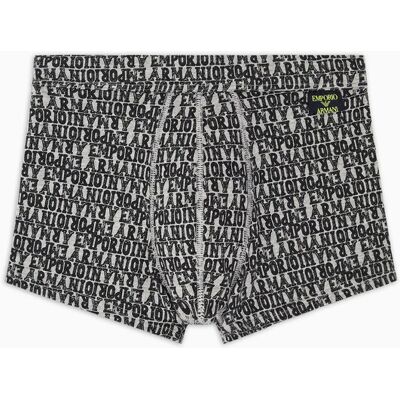 Giorgio Armani Pánské boxerky 112074 3F508 03348 šedé se vzorem - Emporio Armani L Giorgio Armani Pánské boxerky 112074 3F508 03348 šedé se vzorem - Emporio Armani L