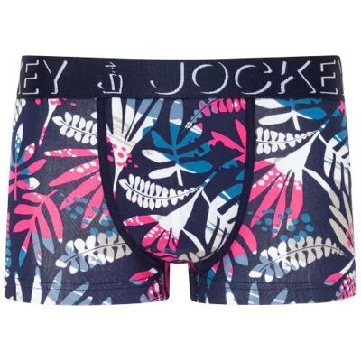 Pánské boxerky 1825241 B04 tm. modré se vzorem - Jockey M Pánské boxerky 1825241 B04 tm. modré se vzorem - Jockey M