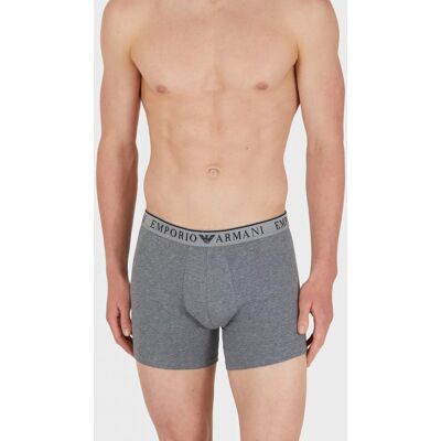 Giorgio Armani Pánské boxerky 2Pack 111912 4R720 černošedé - Emporio Armani XL Giorgio Armani Pánské boxerky 2Pack 111912 4R720 černošedé - Emporio Armani XL