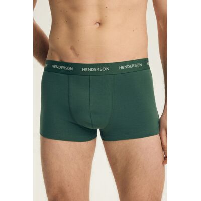 Pánské boxerky 2PAK 44521 SS26 zelená/šedá - Henderson M Pánské boxerky 2PAK 44521 SS26 zelená/šedá - Henderson M