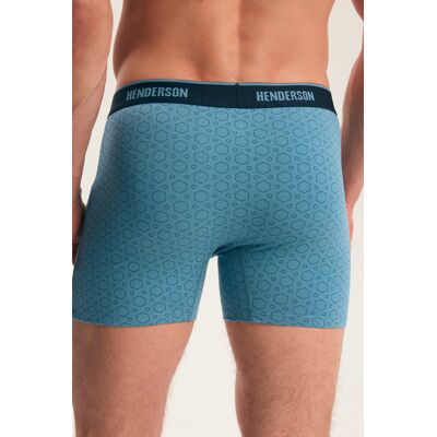 Henderson PÁNSKÉ BOXERKY BREX, 2 ks v balení 44513 AW26 BLUE-GRENADE L Henderson PÁNSKÉ BOXERKY BREX, 2 ks v balení 44513 AW26 BLUE-GRENADE L