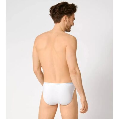 Pánské slipy sloggi men Basic Mini - bílé - SLOGGI WHITE 4 Pánské slipy sloggi men Basic Mini - bílé - SLOGGI WHITE 4